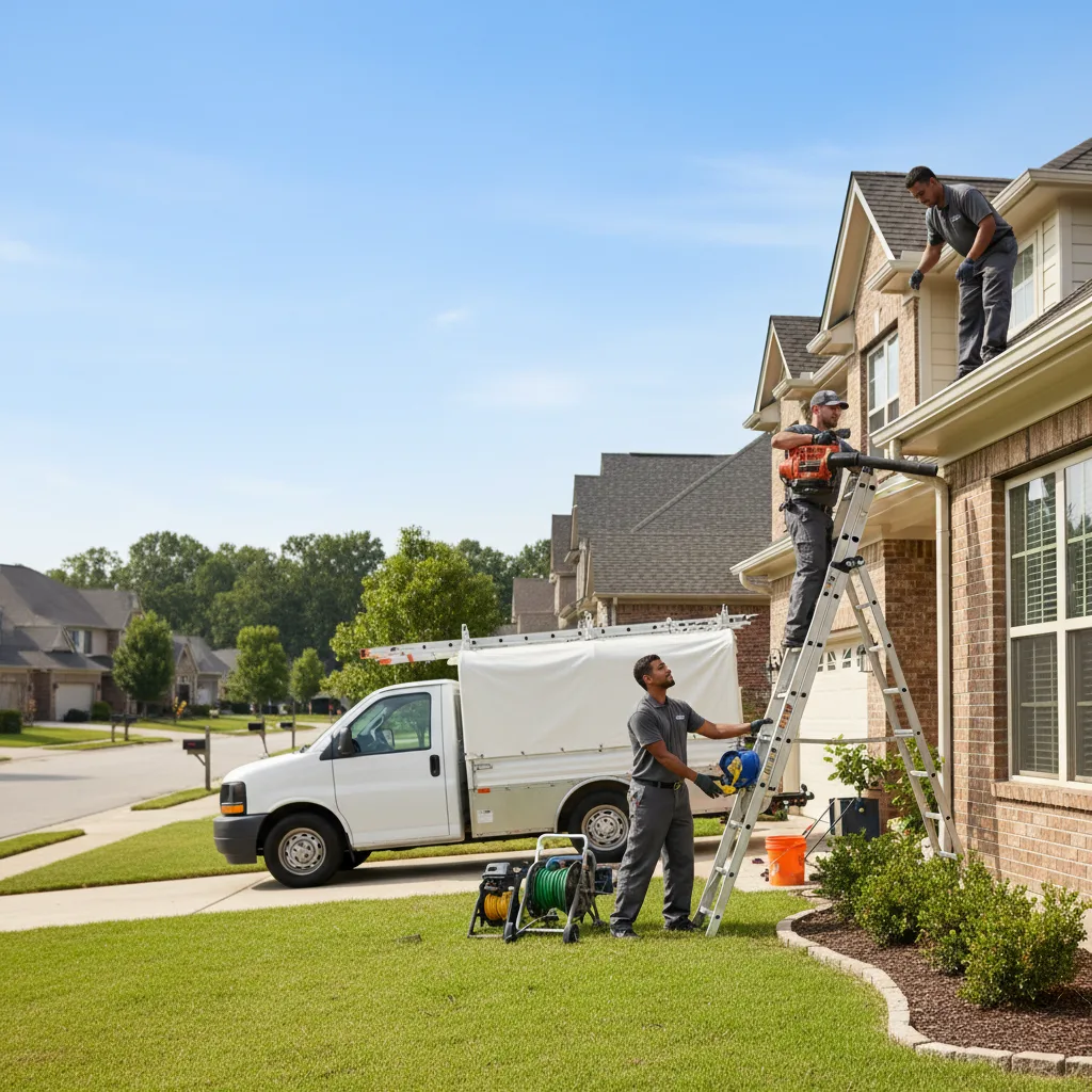 Home Gutter Service in Rogers, TX near me